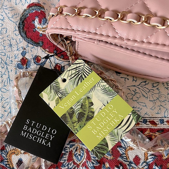 BADGLEY MISCHKA Vegan Leather Crossbody Bag - Picture 6 of 7